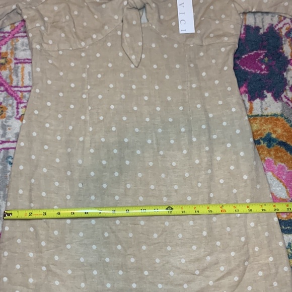 J.O.A. Polka dot puff sleeve dress 3070 - Picture 12 of 13